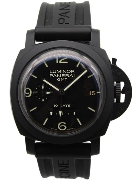 panerai daylight with ceramic bezel|Panerai luminor gmt.